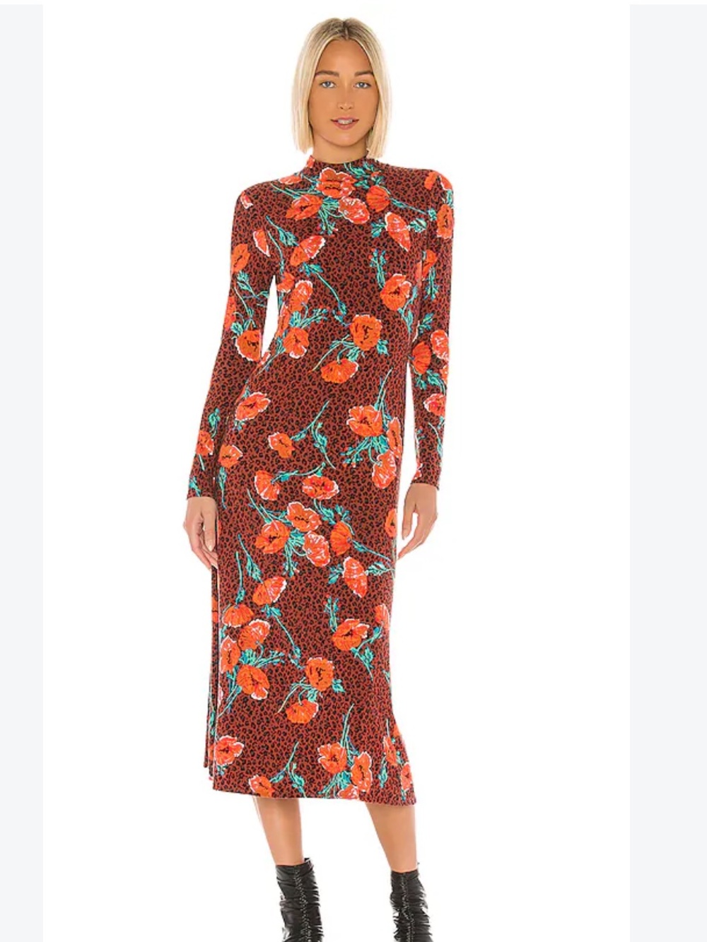 Free People retro romance dress